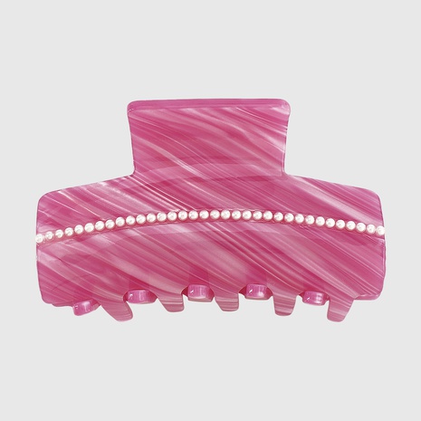 Fashion Geometric Acetic acid sheets Inlay Artificial Pearls Hair Claws 1 Piece's discount tags