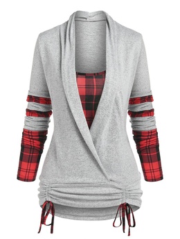 Casual Color Block Polyester Standing Collar Long Sleeve Regular Sleeve Printing Hoodiepicture12