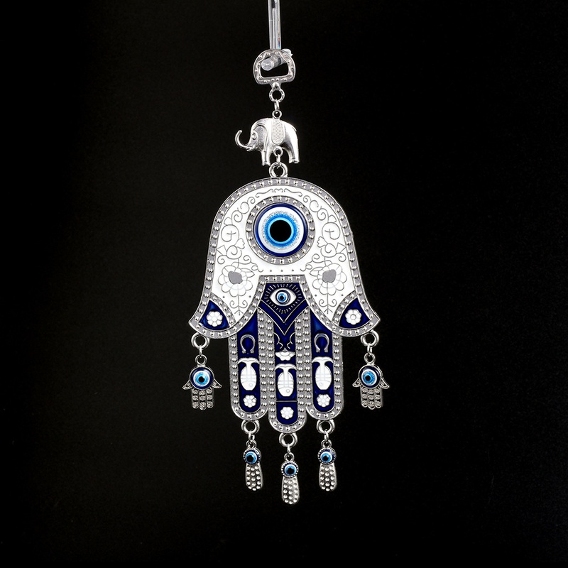Fashion Hand Of Fatima Elephant Alloy glass Jewelry Accessories 1 Piece