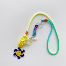 Cute Flower Plastic Children Unisex Glasses Chainpicture10