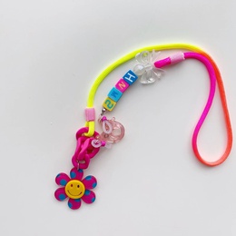 Cute Flower Plastic Children Unisex Glasses Chainpicture9