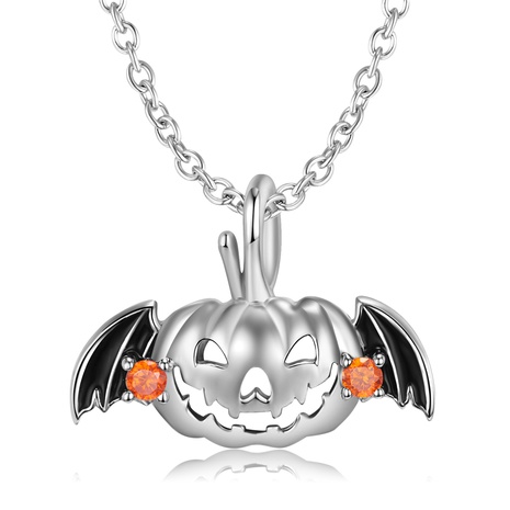 Fashion Pumpkin Silver Plating Necklace's discount tags
