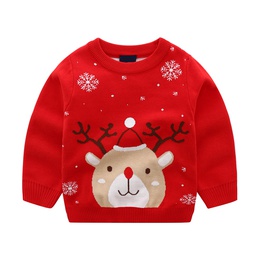 Christmas Cute Elk Cotton Hoodies  Knitwearspicture11