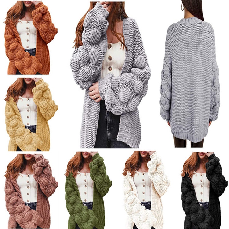 Casual Solid Color Braid Polyester Polyacrylonitrile Fiber Placket Sweater