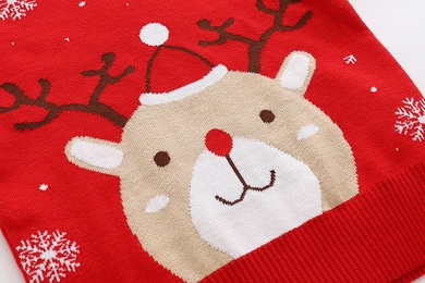 Christmas Cute Elk Cotton Hoodies  Knitwearspicture10