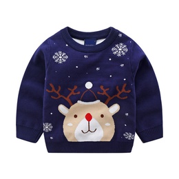 Christmas Cute Elk Cotton Hoodies  Knitwearspicture9