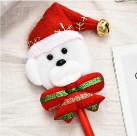 Christmas Festival Pencil Christmas Gift Cartoon Old Man Snowman Pattern Pen Elementary School Student Christmas Gift Prizespicture17