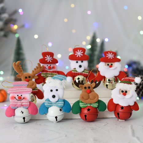 Christmas Cute Santa Claus Snowman Cloth Party Hanging Ornaments's discount tags