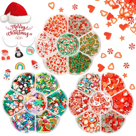 Christmas Christmas Resin Nail Patches 1 Piece's discount tags