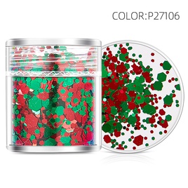 Christmas Christmas Solid Color PET Nail Patches 1 Setpicture31