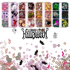 Halloween Fashion Halloween Pattern PET Nail Patches 1 Set