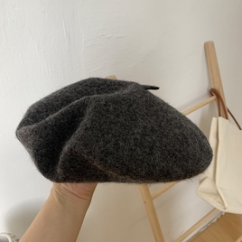 WomenS Fashion Solid Color Eaveless Beret Hatpicture24