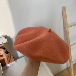 WomenS Fashion Solid Color Eaveless Beret Hatpicture20