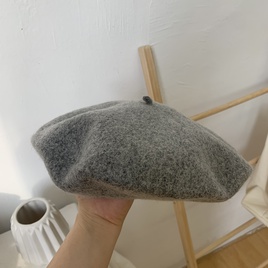 WomenS Fashion Solid Color Eaveless Beret Hatpicture16