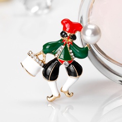 Fashion Cartoon Character Alloy Plating Women'S Brooches