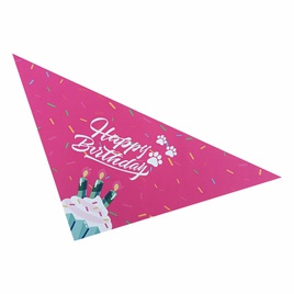 Casual Polyester Birthday Letter Printing pet saliva towel 1 Piecepicture13