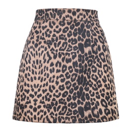 Sexy Leopard Polyester Above Knee Skirtspicture13
