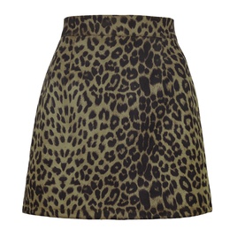 Sexy Leopard Polyester Above Knee Skirtspicture21