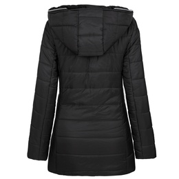 Fashion Solid Color Cotton Zipper Coat CottonPadded Jacketpicture13