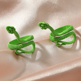 Simple Style Animal Snake Alloy WomenS Open Ring 2 Piece Setpicture9