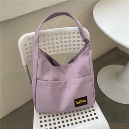 WomenS Basic Solid Color Canvas Shopping bagspicture12