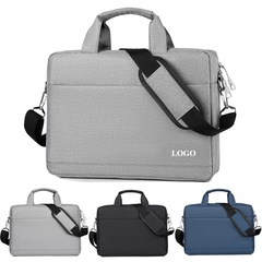 Unisex Fashion Solid Color Oxford Cloth Waterproof Briefcases