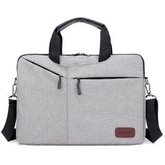 Unisex Business Solid Color Oxford Cloth Waterproof Briefcases