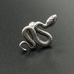Fashion Snake Titanium Steel Polishing Tongue Nail 1 Piece