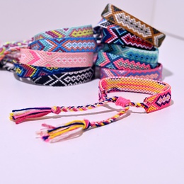 Retro Constellation cotton thread Knitting Unisex Bracelets 1 Piecepicture12