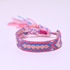 Retro Constellation cotton thread Knitting Unisex Bracelets 1 Piecepicture24