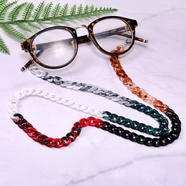 Retro Multicolor Arylic Glasses Chainpicture17