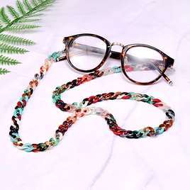 Retro Multicolor Arylic Glasses Chainpicture29