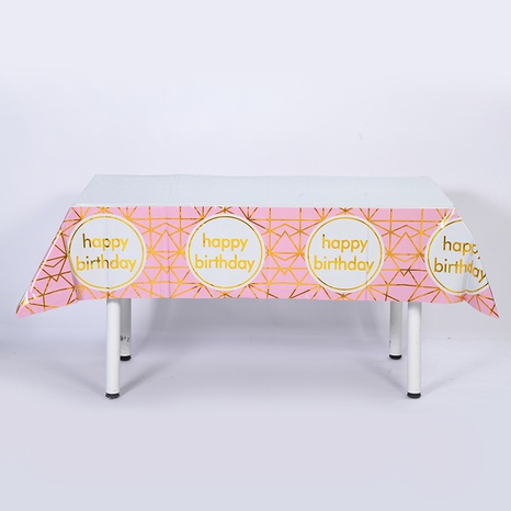 Birthday Letter PTE Birthday tablecloth 1 Piece's discount tags
