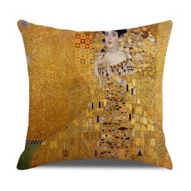 Fashion Oil Painting Linen Pillow Casespicture29