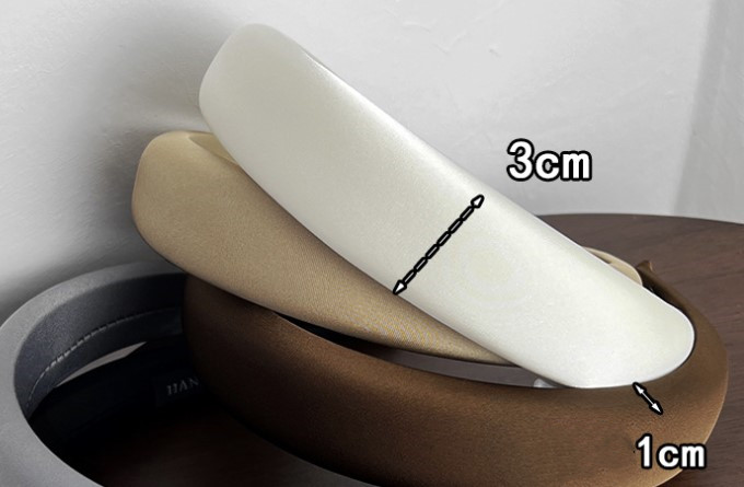 Simple Style Solid Color Cloth Handmade Hair Band 1 Piece5