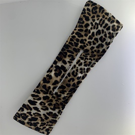 Simple Style Solid Color Leopard Cloth Hair band 1 Piecepicture15