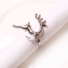 Christmas Fashion Animal Stainless Steel Napkin ring 1 Piecepicture13