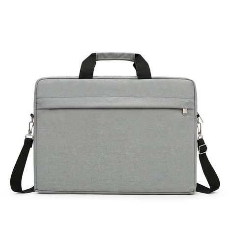 Men'S Basic Solid Color Polyester Waterproof Briefcases's discount tags