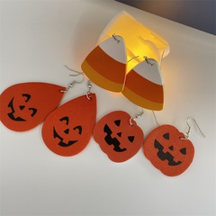 Funny Pumpkin Alloy Women'S Drop Earrings 1 Pair