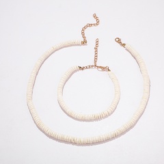 Simple Style Geometric Alloy Patchwork Unisex Bracelets Necklace 2 Piece Set