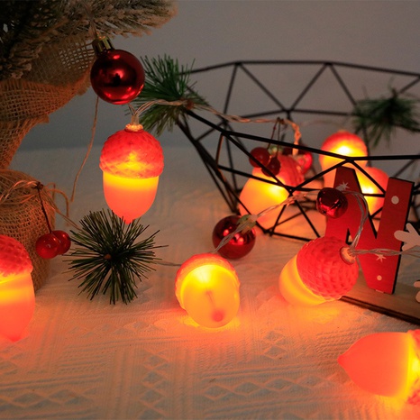 Cute Pine Cones Plastic Party String Lights 1 Set's discount tags