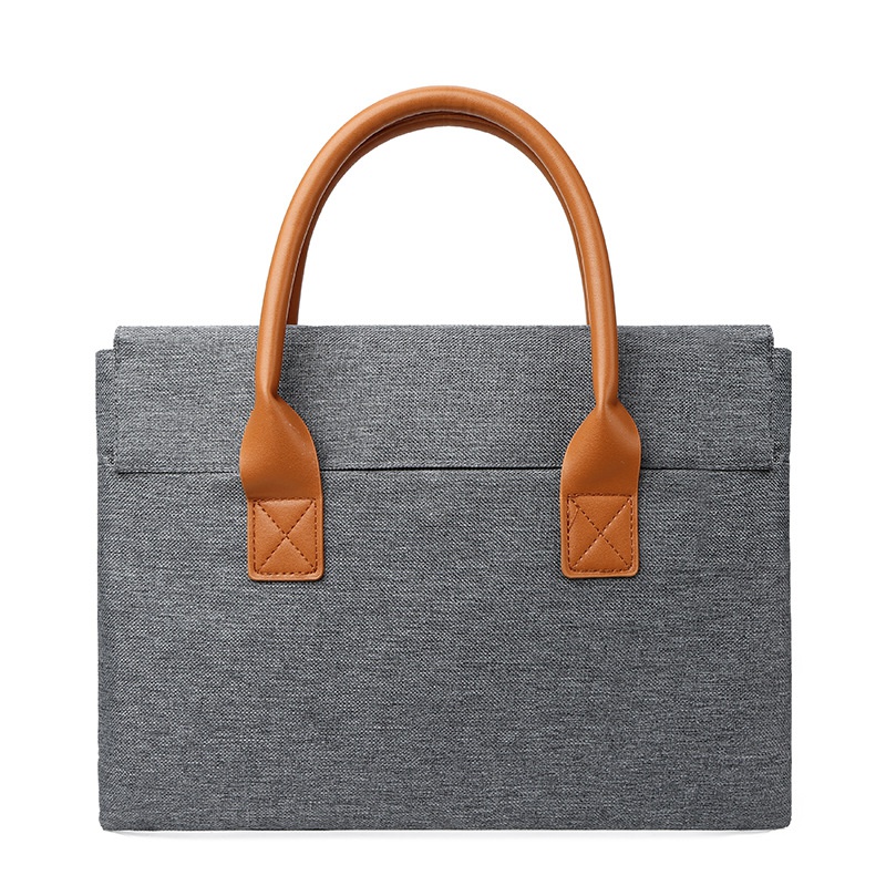 Unisex Fashion Color Block Oxford Cloth Waterproof Briefcases