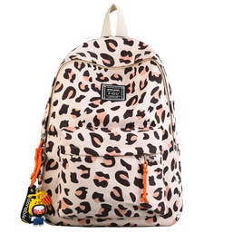 Korean leopard print backpack allmatch light travel small backpackpicture75