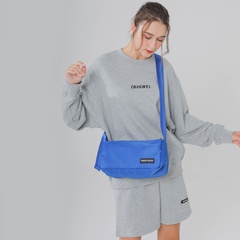 Women'S Medium All Seasons Nylon Solid Color Basic Square Zipper Crossbody Bag