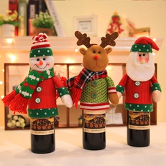 Christmas Christmas Santa Claus Snowman Cloth Party Decorative Props 1 Set