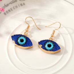 Fashion Eye Alloy Resin Plating WomenS Ear hook 1 Pairpicture12