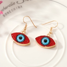 Fashion Eye Alloy Resin Plating WomenS Ear hook 1 Pairpicture11
