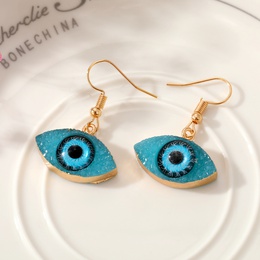 Fashion Eye Alloy Resin Plating WomenS Ear hook 1 Pairpicture10