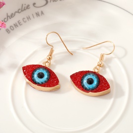Fashion Eye Alloy Resin Plating WomenS Ear hook 1 Pairpicture15