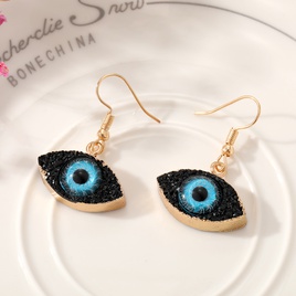Fashion Eye Alloy Resin Plating WomenS Ear hook 1 Pairpicture16
